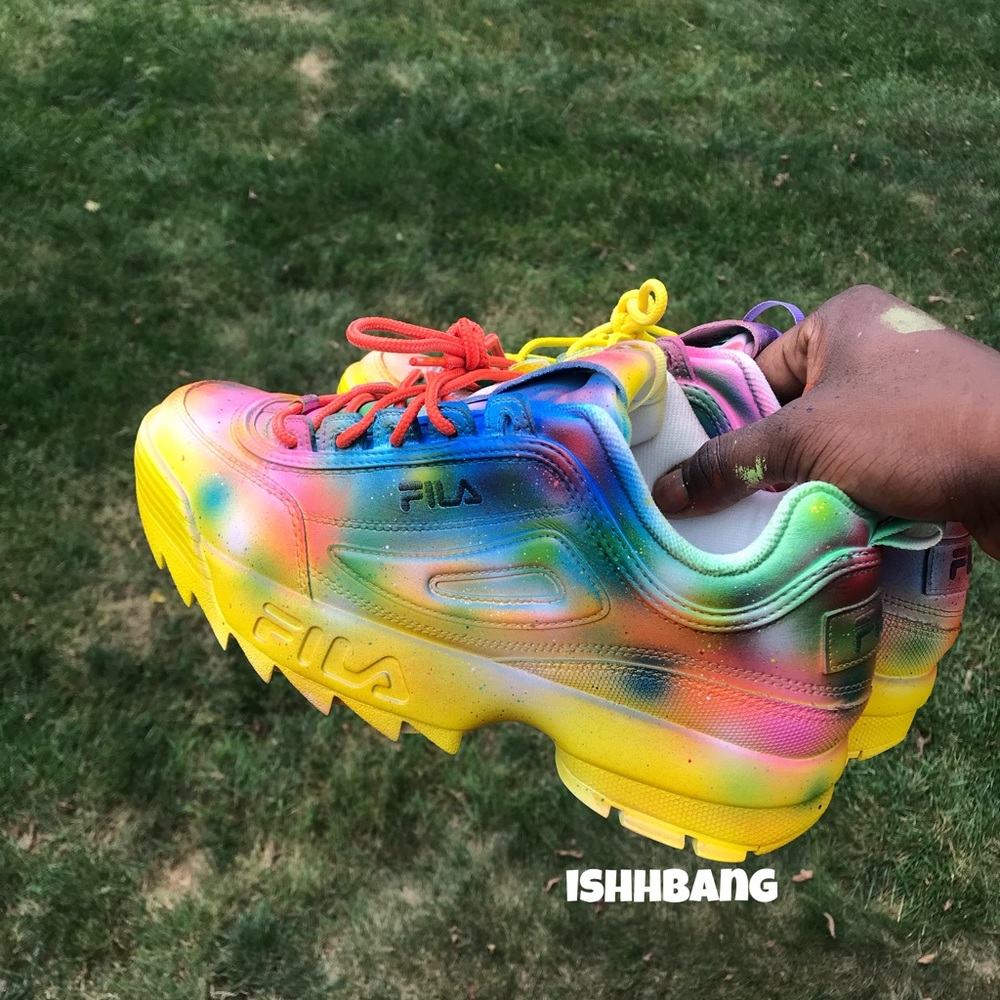 Filas Disruptor Customized Multi-Colored Filas - Picture 2 of 3